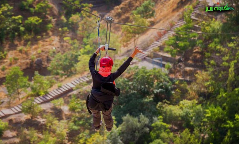 زیپ لاین بام تهران، پرواز بر فراز طبیعت با سرعت و هیجان بالا؛ تجربه‌ای ناب از اوج هیجان و ماجراجویی.