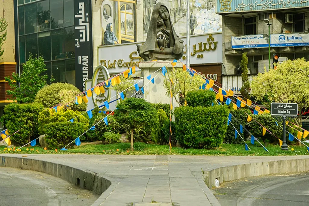 عکس بلوار میرداماد تهران