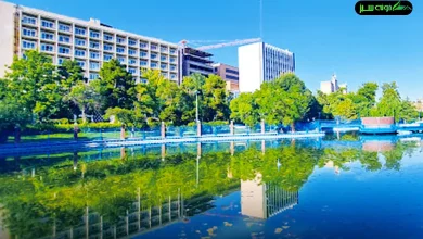 نمایی زیبا از پارک شهر تهران یکی از قدیمی ترین پارک های پایتخت
