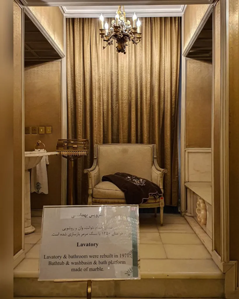 سرویس بهداشتی مدرن و شیک در کاخ سبز