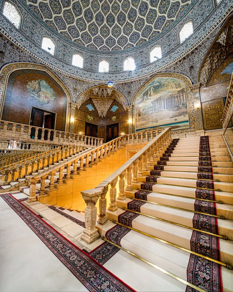 معماری زیبای کاخ مرمر