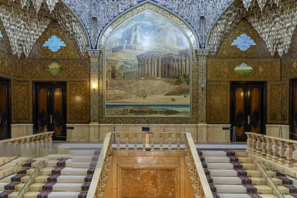 عکس داخل کاخ مرمر