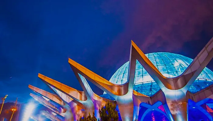 عکس زیبا از گنبد مینا